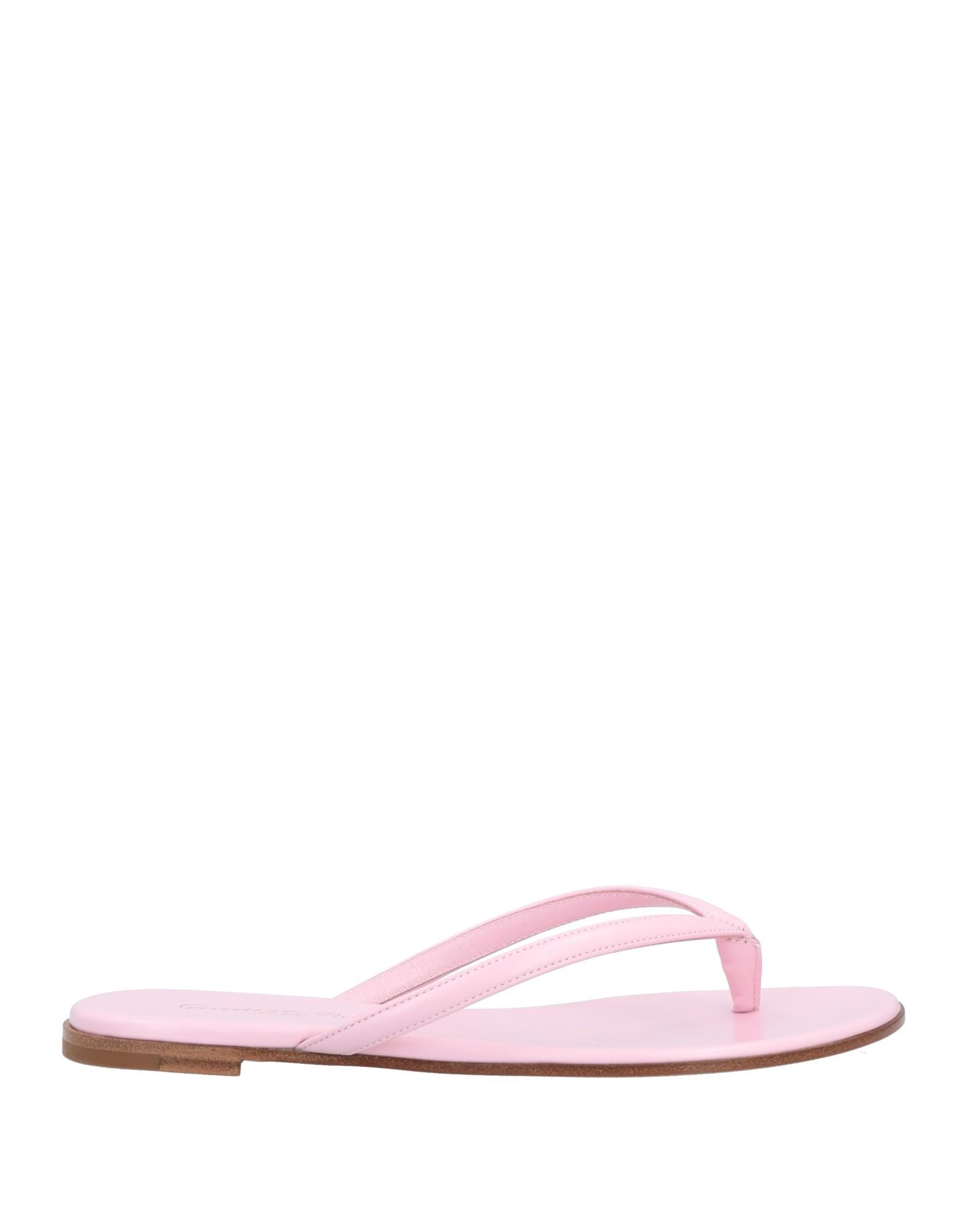 Gianvito Rossi Toe Strap Sandals In Pink