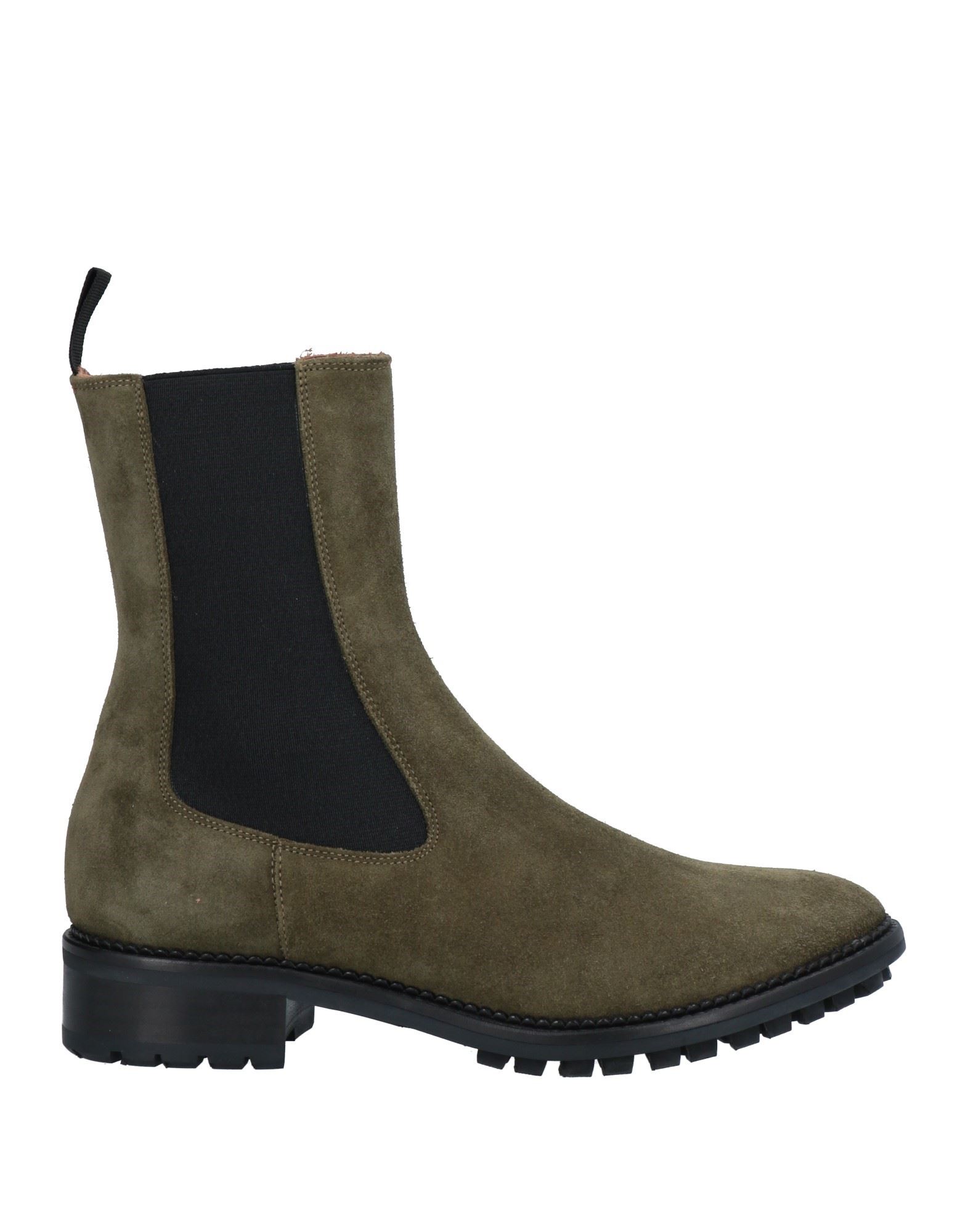 L'autre Chose Ankle Boots In Military Green