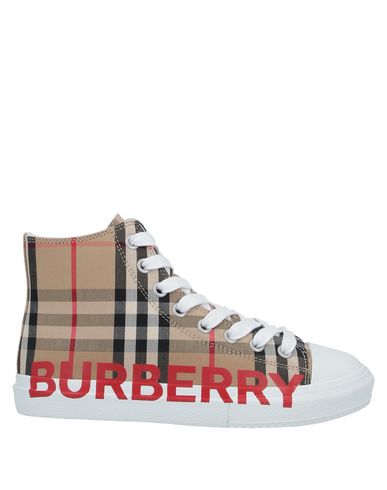 фото Высокие кеды и кроссовки burberry