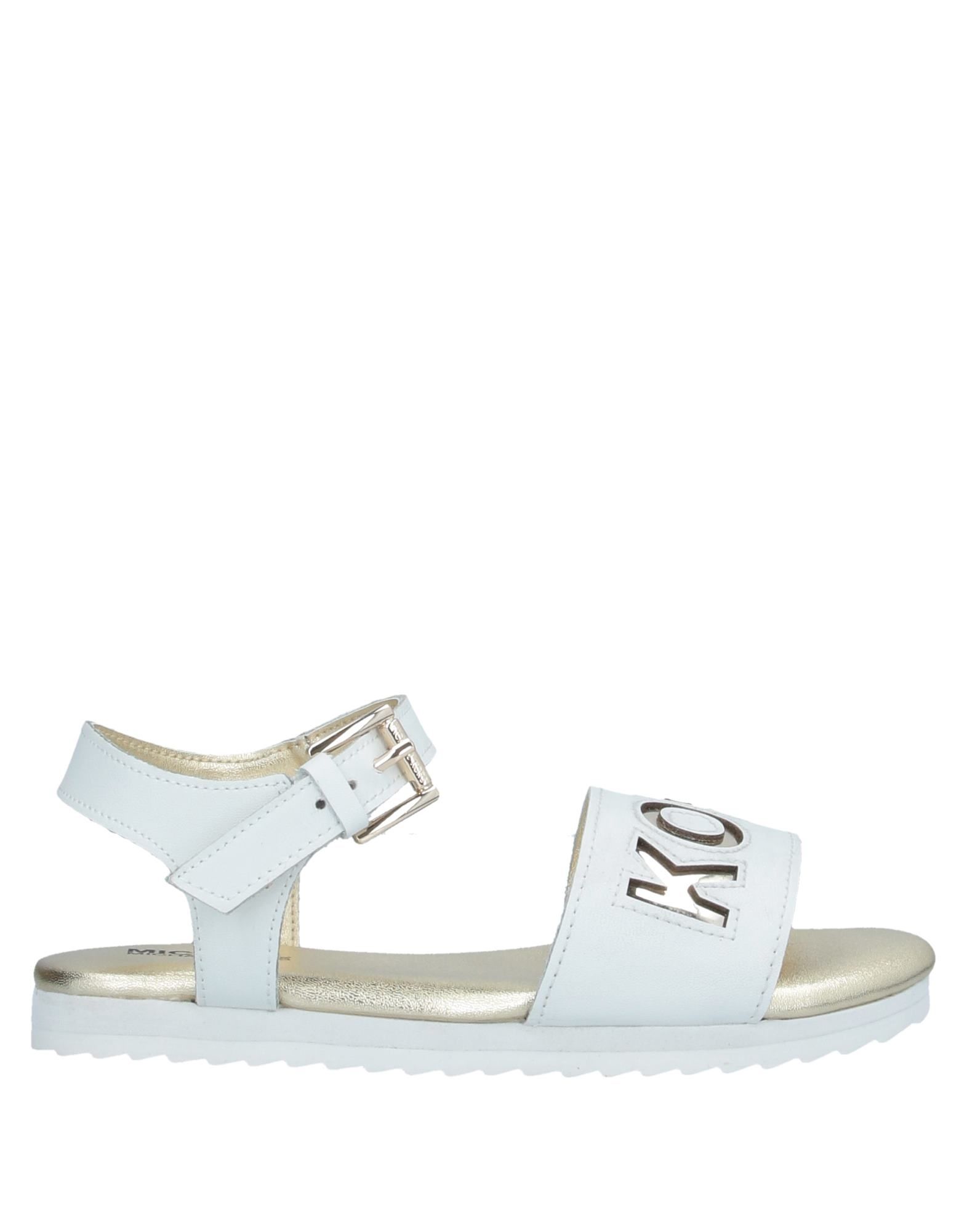 MICHAEL MICHAEL KORS MICHAEL MICHAEL KORS TODDLER GIRL SANDALS WHITE SIZE 8C SOFT LEATHER,11881974CL 11