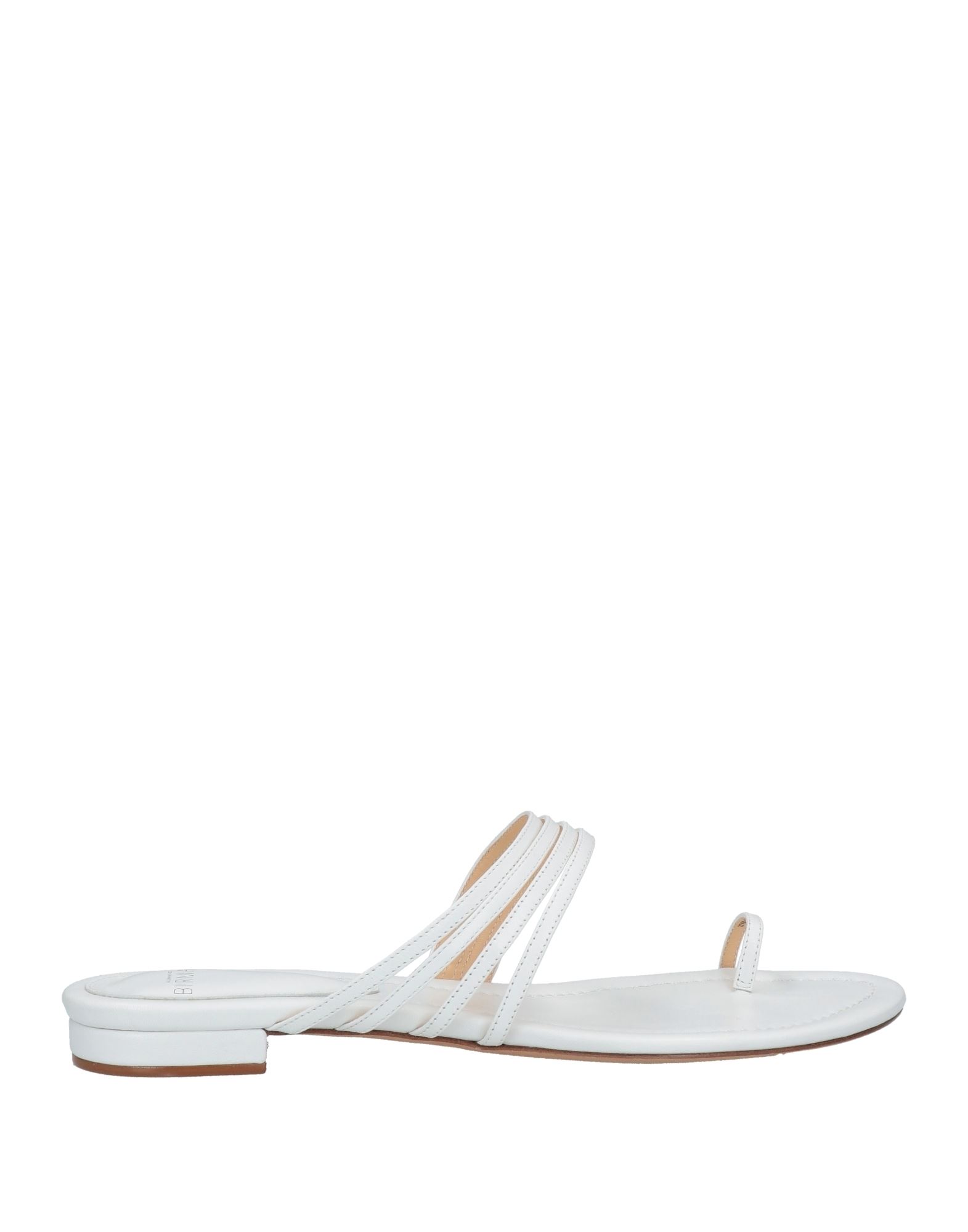 Alexandre Birman Toe Strap Sandals In White