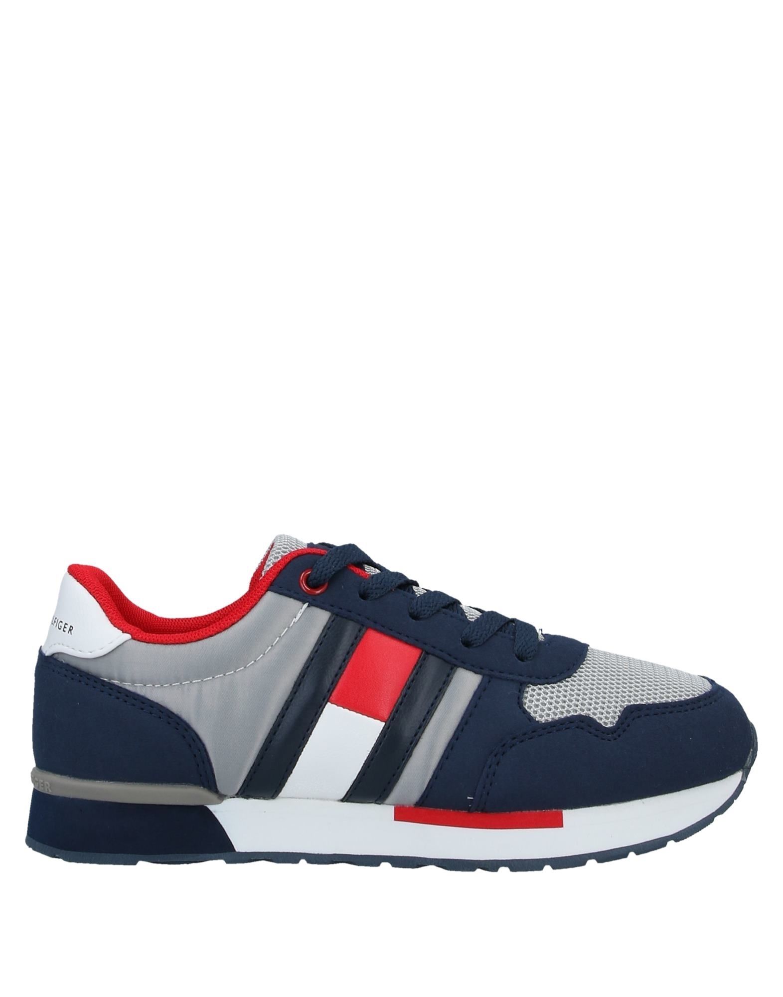 《セール開催中》TOMMY HILFIGER ボーイズ 9-16 歳 スニーカー ダークブルー 41 ポリウレタン 70% / ポリエステル 30%