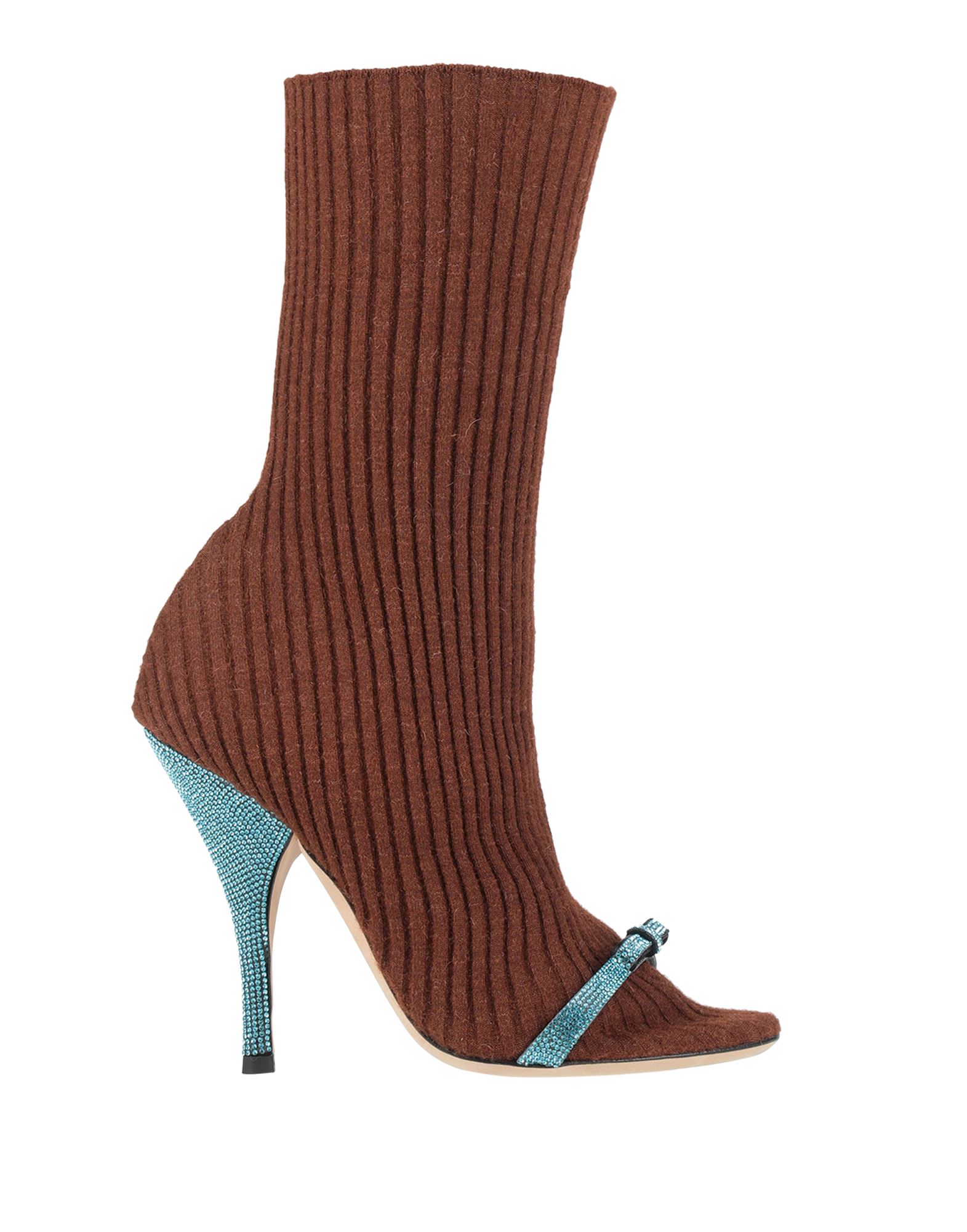 Marco De Vincenzo Ankle Boots In Brown