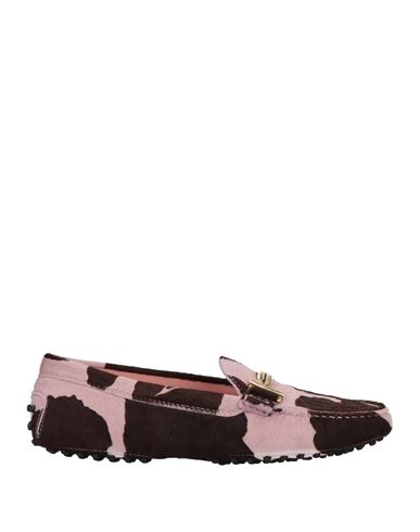 Tod's Woman Loafers Light Pink Size 5.5 Leather