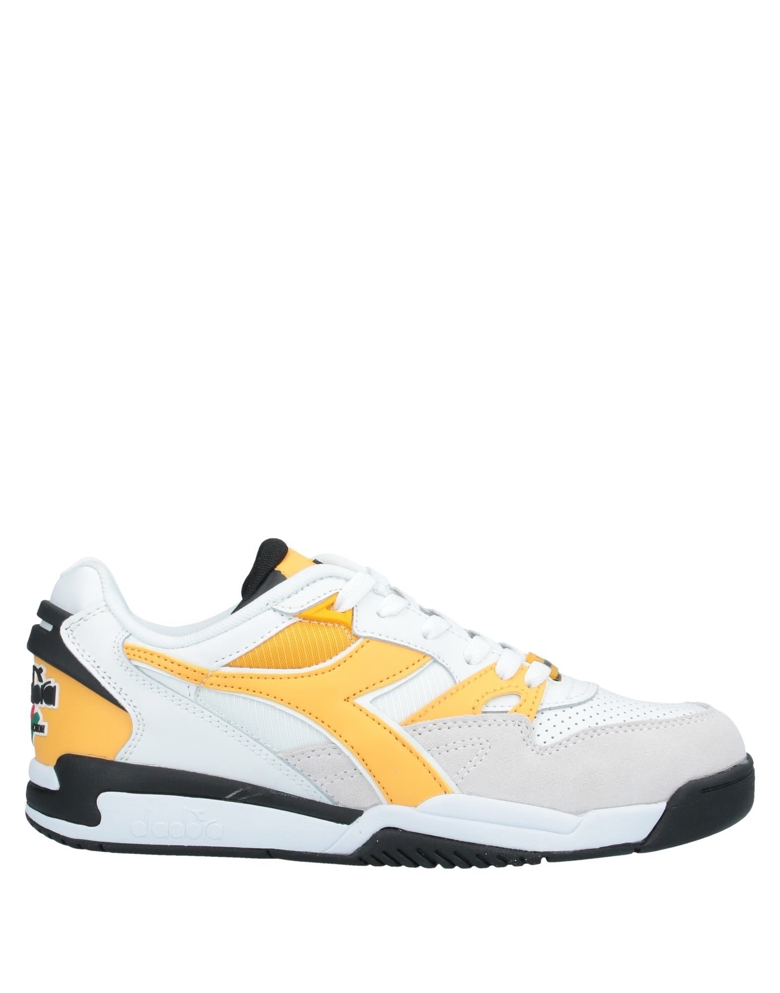 《セール開催中》DIADORA メンズ スニーカー ホワイト 6.5 革 / 天然ゴム