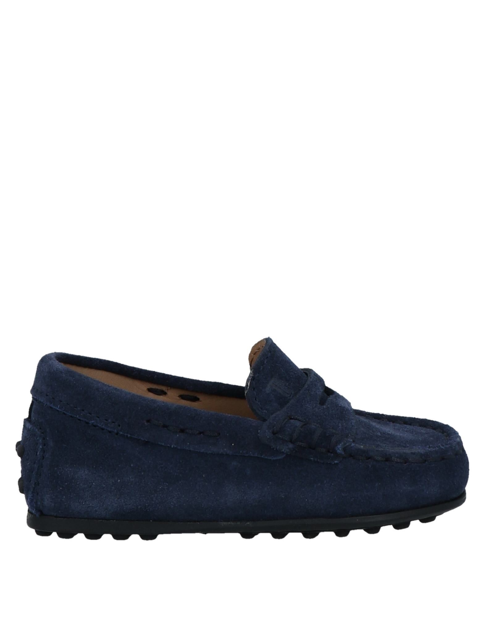 Tod's Loafers In Blue | ModeSens