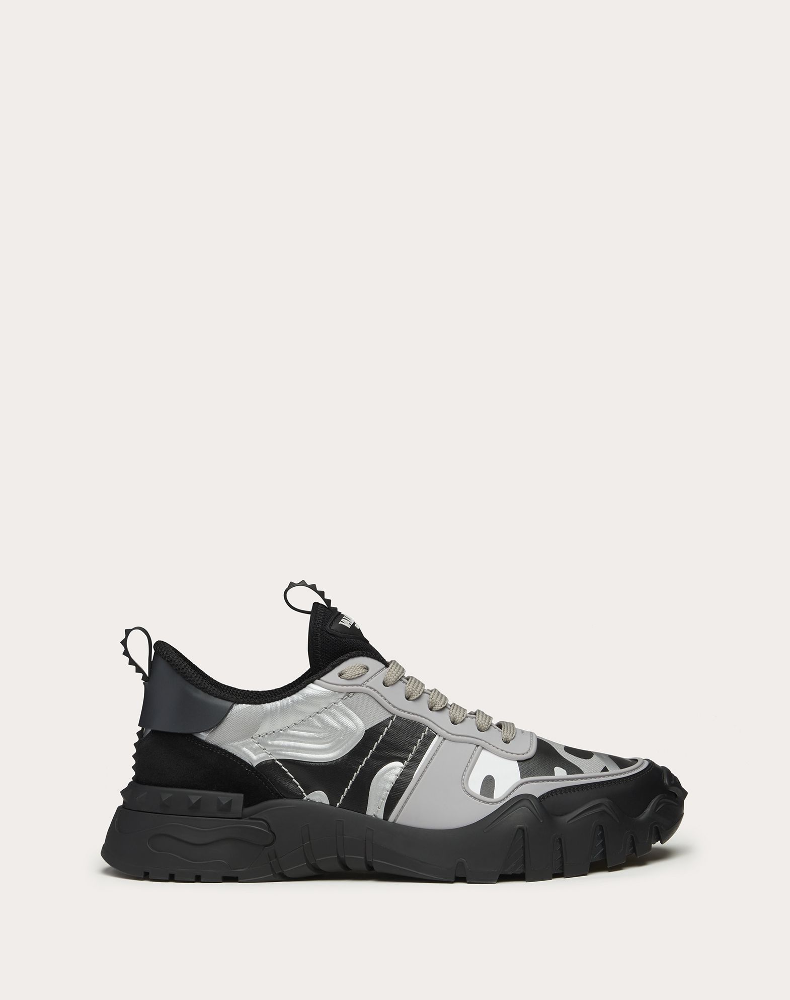 Camouflage Rockrunner Plus Sneaker For Man Valentino Online Boutique