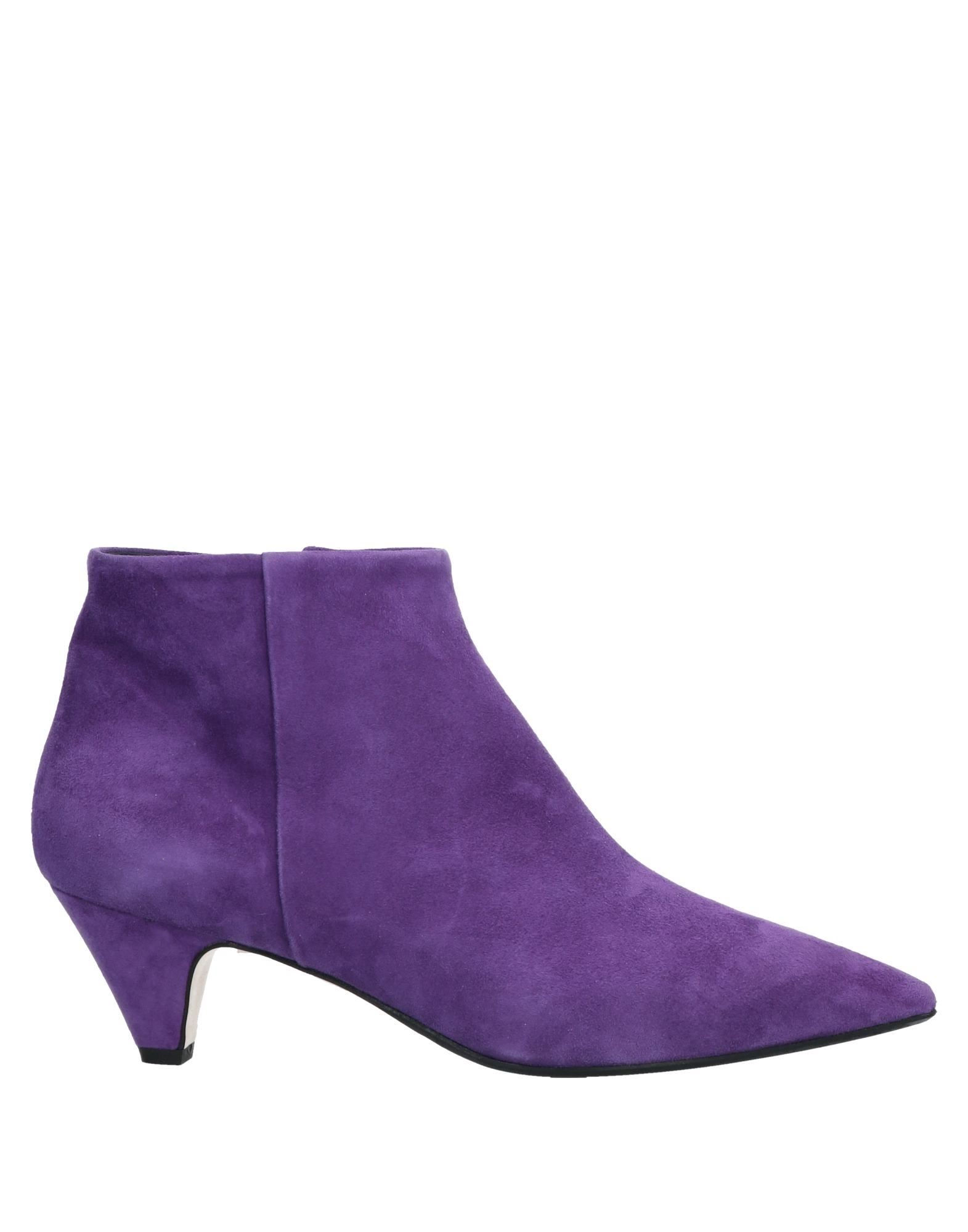 Anna F Ankle Boots In Purple