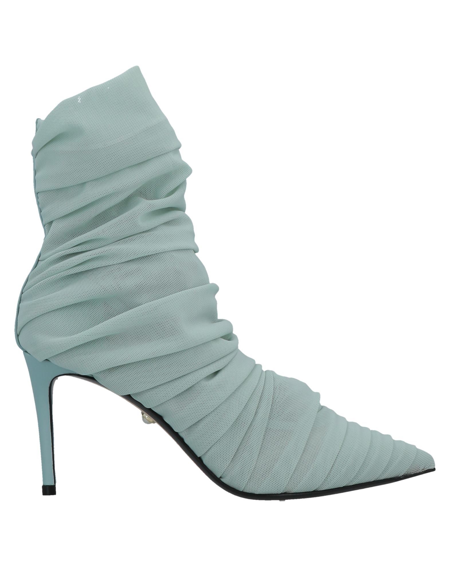 Alevì Milano Ankle Boots In Sky Blue
