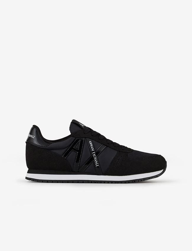 Armani Exchange Sneakers Nero Poliammide
