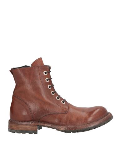 Moma Woman Ankle Boots Tan Size 7 Leather