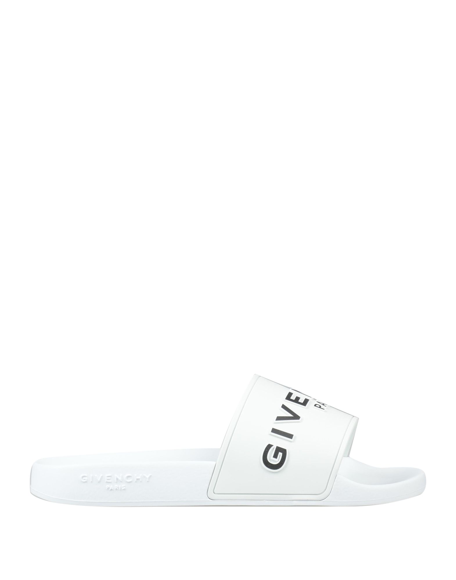 Shop Givenchy Man Sandals White Size 9 Rubber