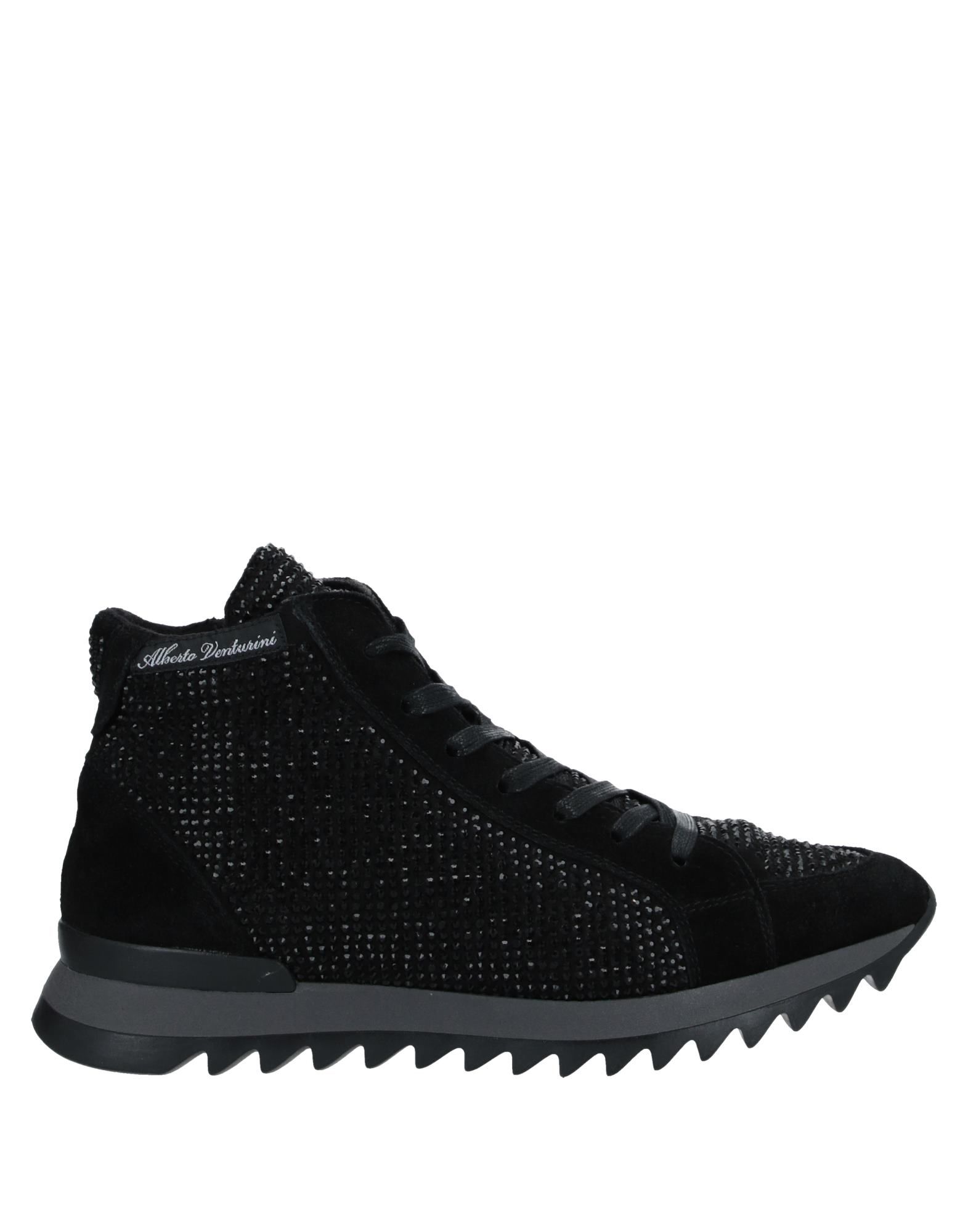 Alberto Venturini Sneakers In Black