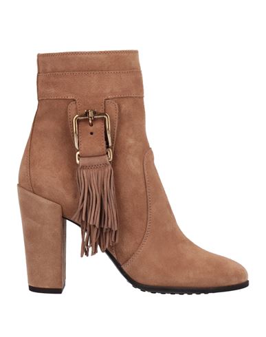 Woman Ankle boots Camel Size 5 Leather