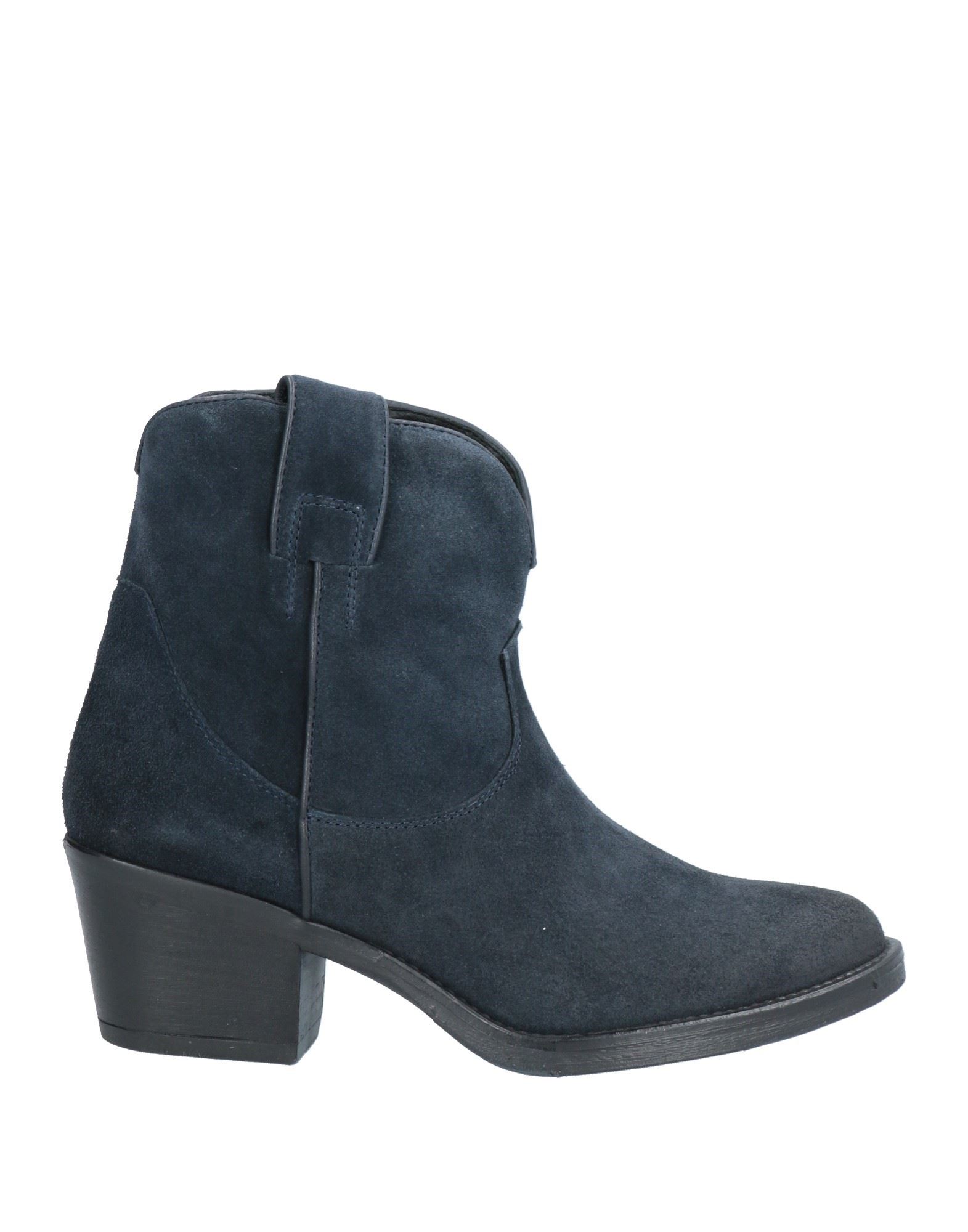 A&m Collection Ankle Boots In Dark Blue