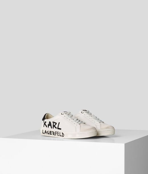 Image of Skool Brush Logo Sneakers