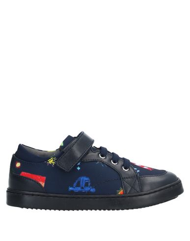 Dolce & Gabbana Babies'  Toddler Boy Sneakers Midnight Blue Size 10c Leather In Multi