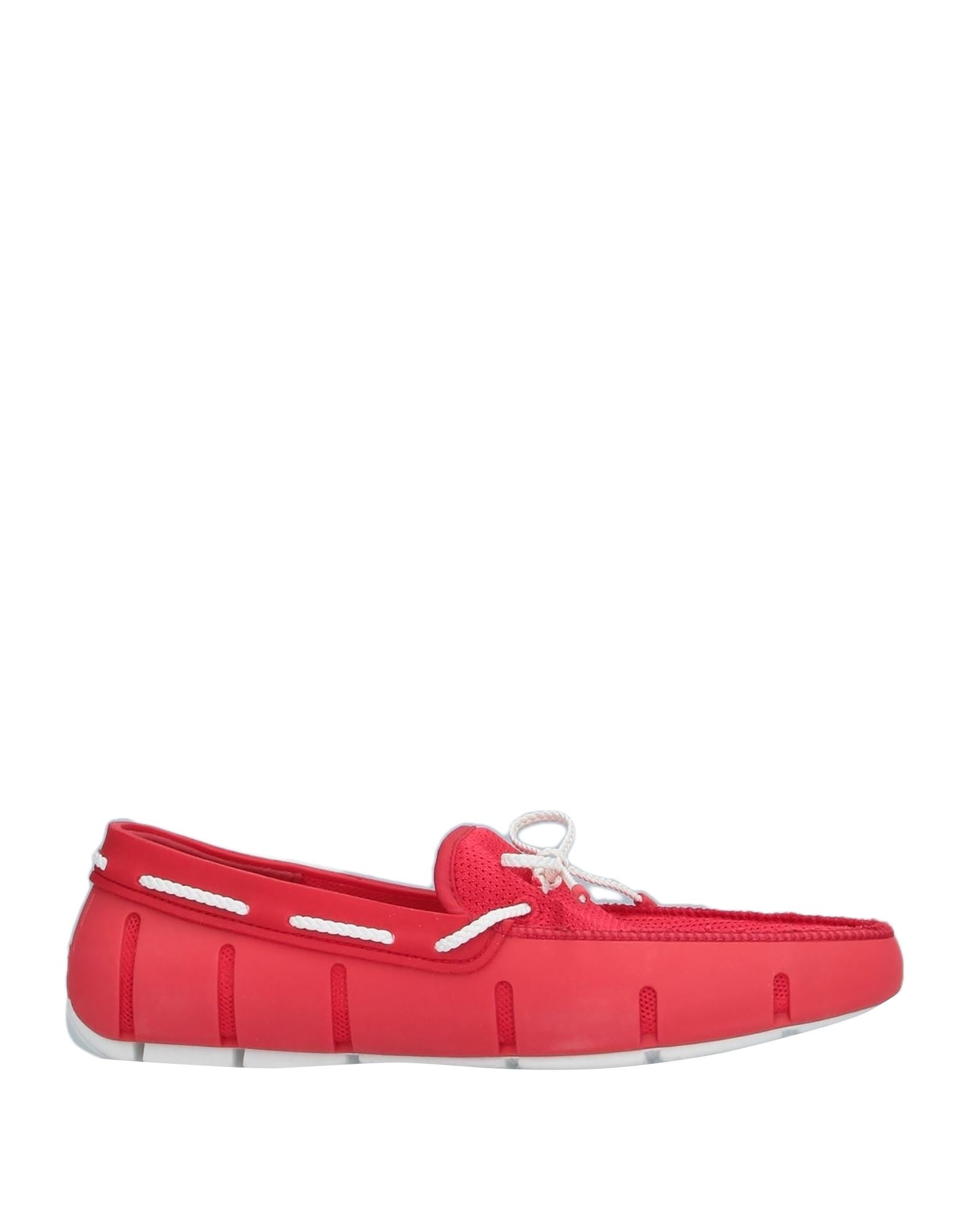 Swims Loafers In Tomato Red