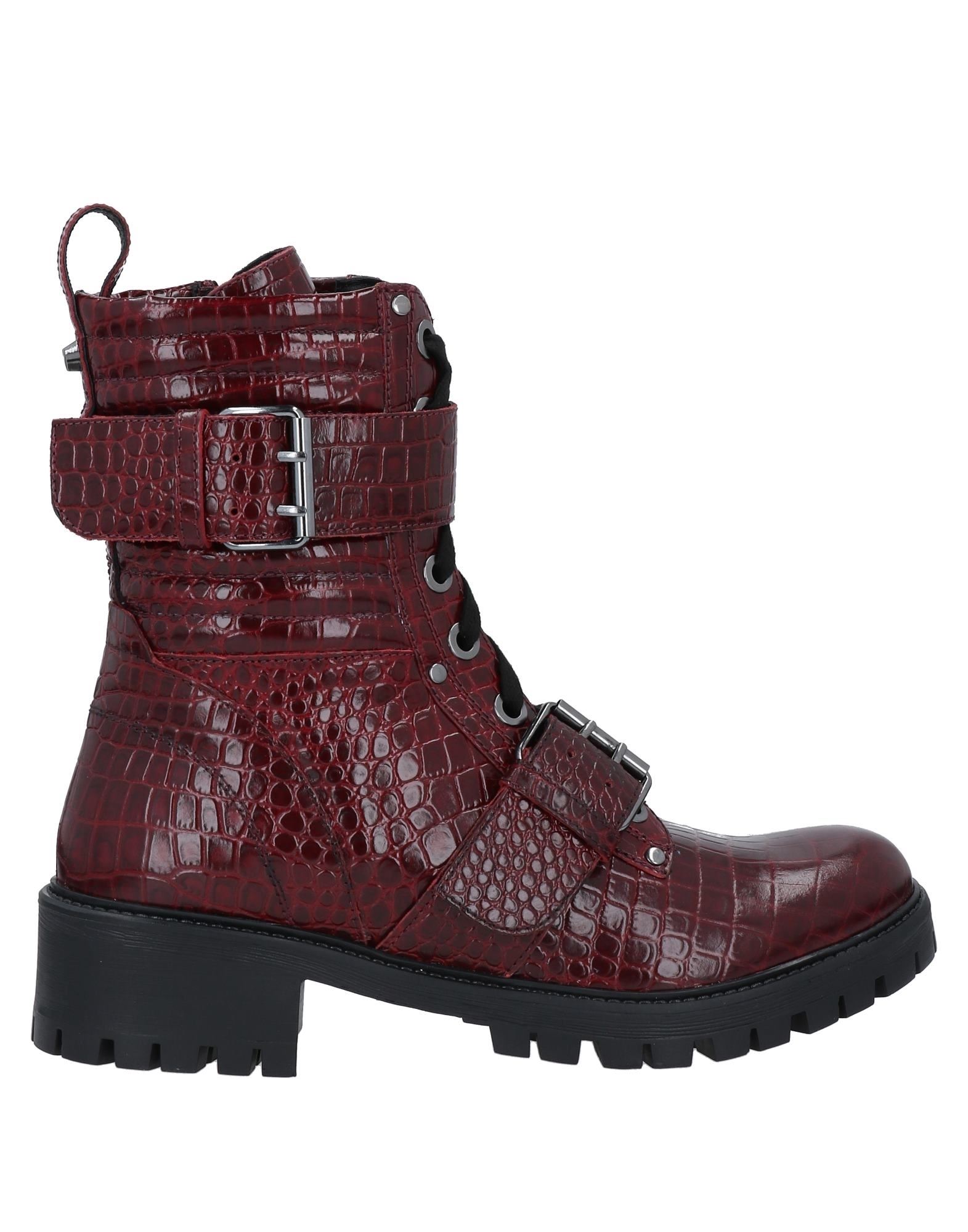 Twinset Ankle Boots In Red