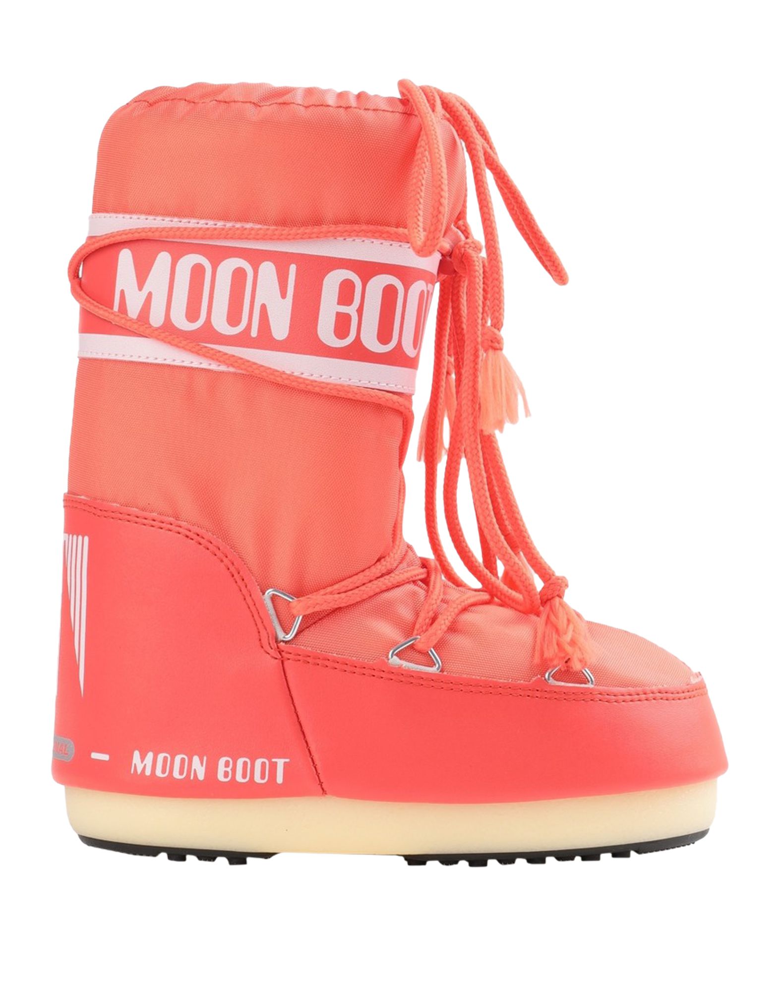 Moon Boot Knee Boots In Orange