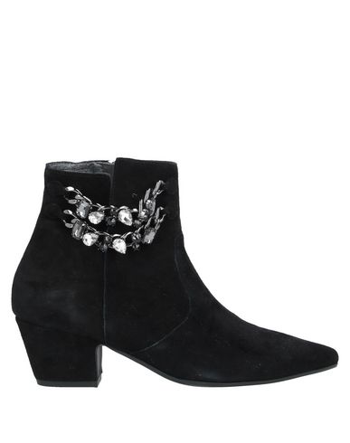 Paola Ferri Woman Ankle Boots Black Size 7 Sheepskin
