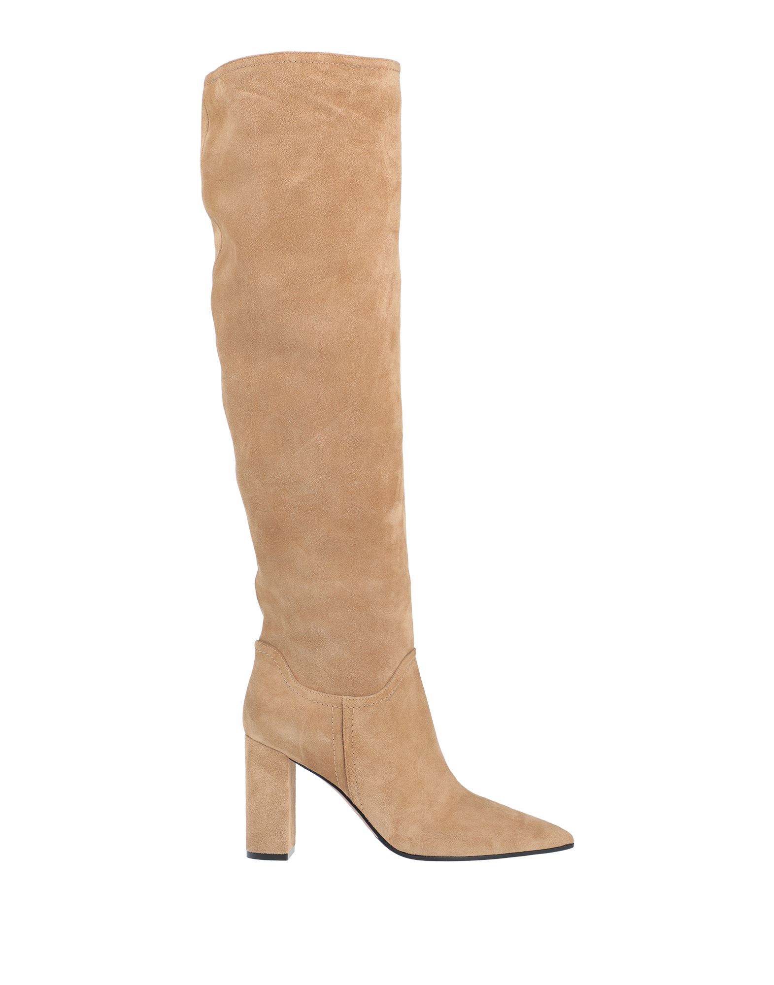 Roberto Festa Knee Boots In Beige
