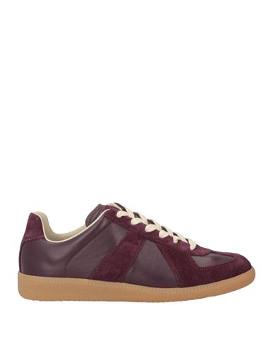 Maison Margiela Woman Sneakers Plum Size 7 Soft Leather