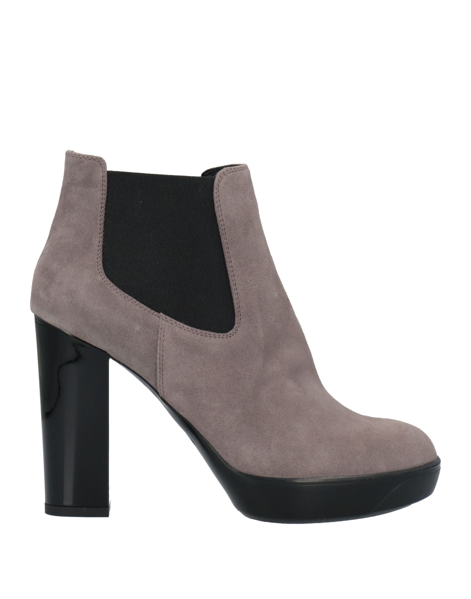 Hogan Ankle Boots In Dove Grey