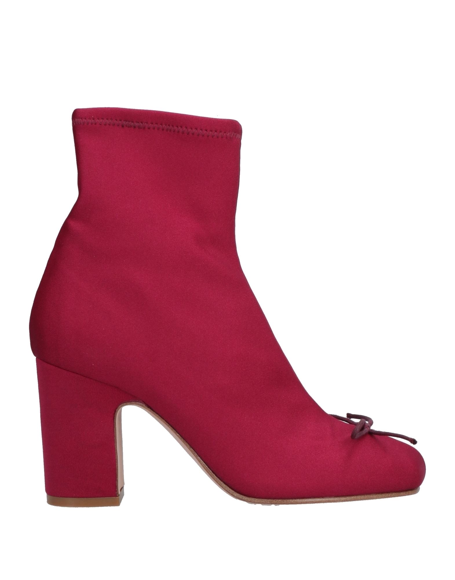 Redv Red(v) Ankle Boots In Brick Red