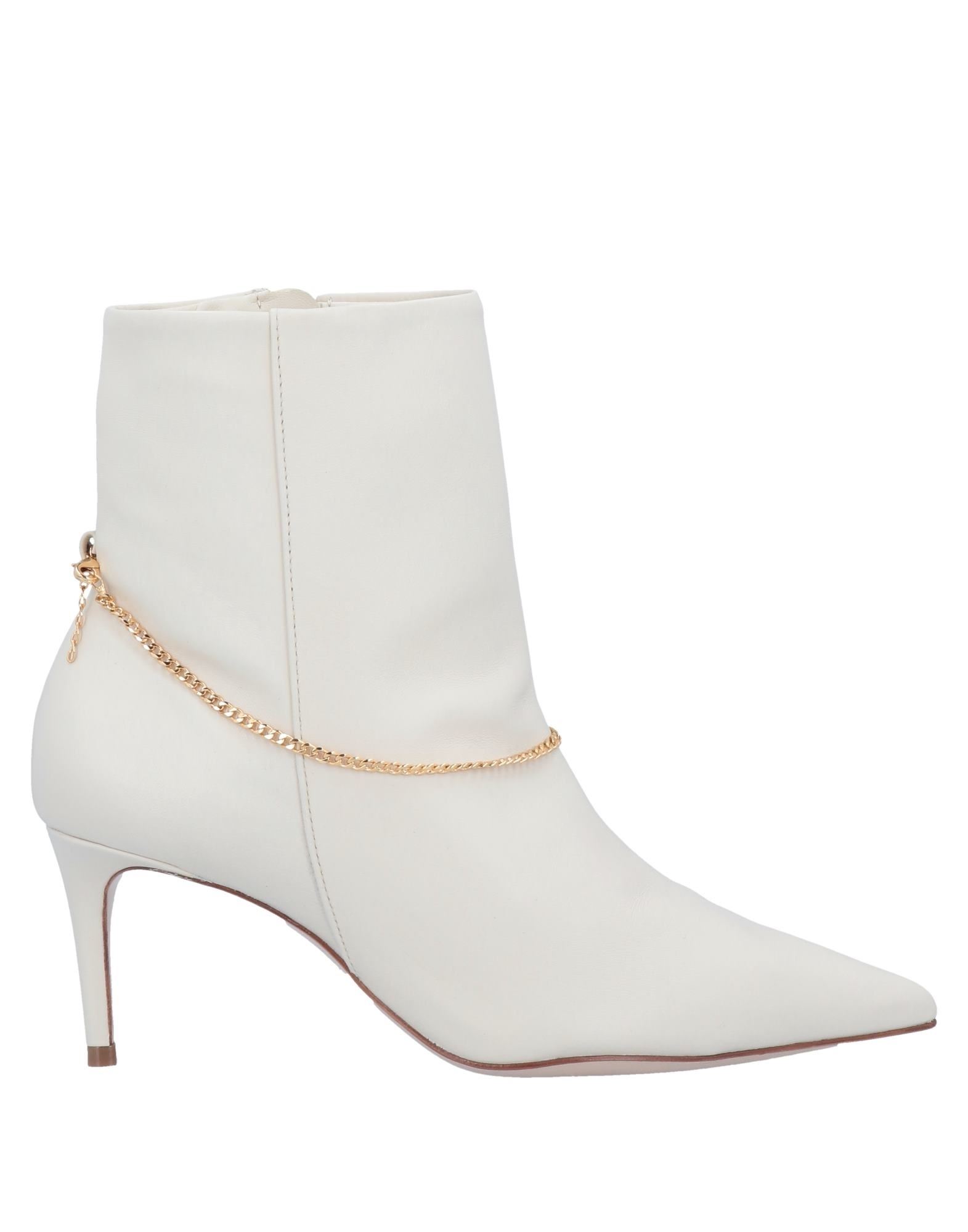 Schutz Ankle Boots In Ivory