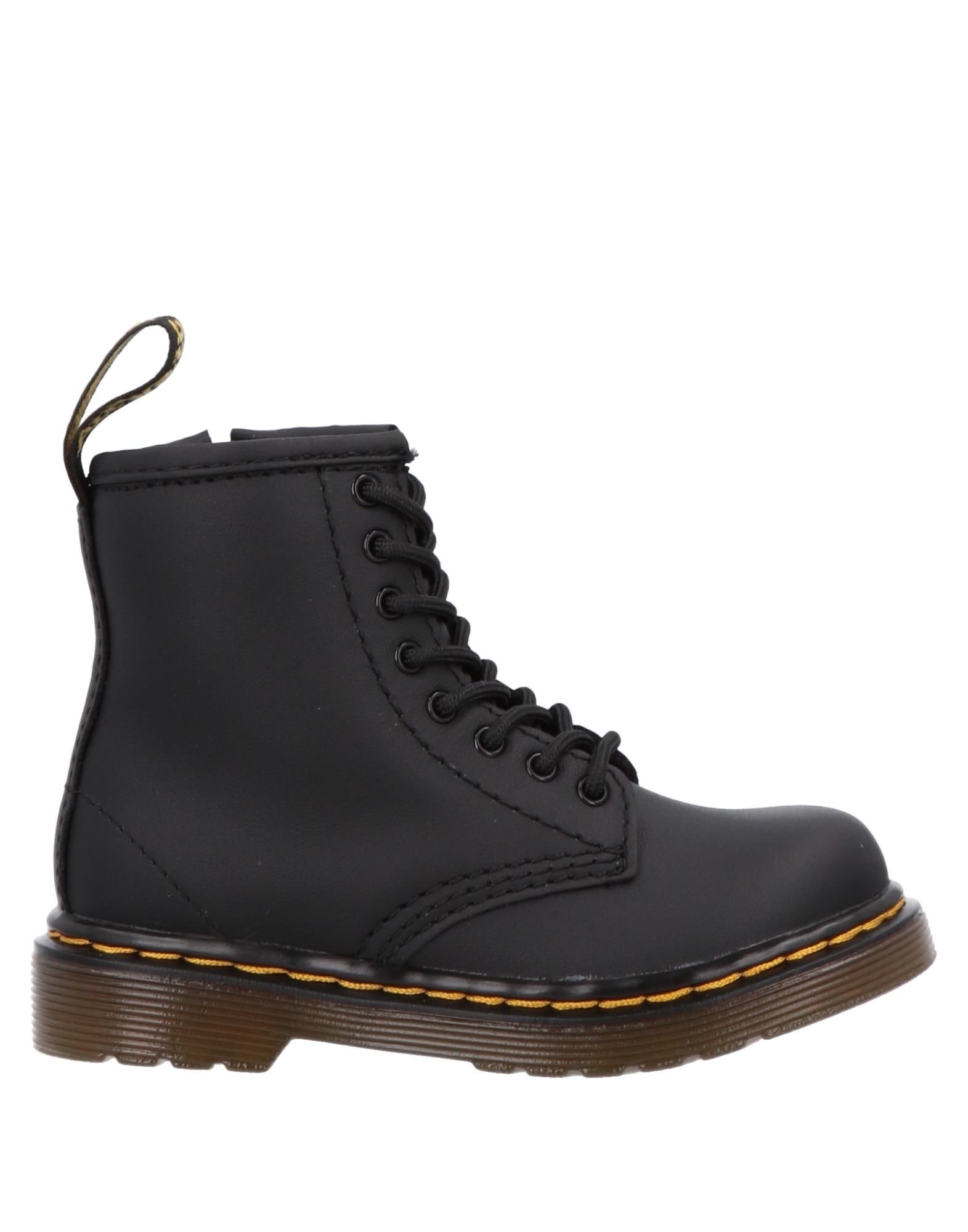 ショートブーツ・ブーティ DR. MARTENS Woman Flat ankle boots Black Dr Martens☆BLAKE☆バックルブーツ☆ジッパー☆ベルト☆黒 (Dr