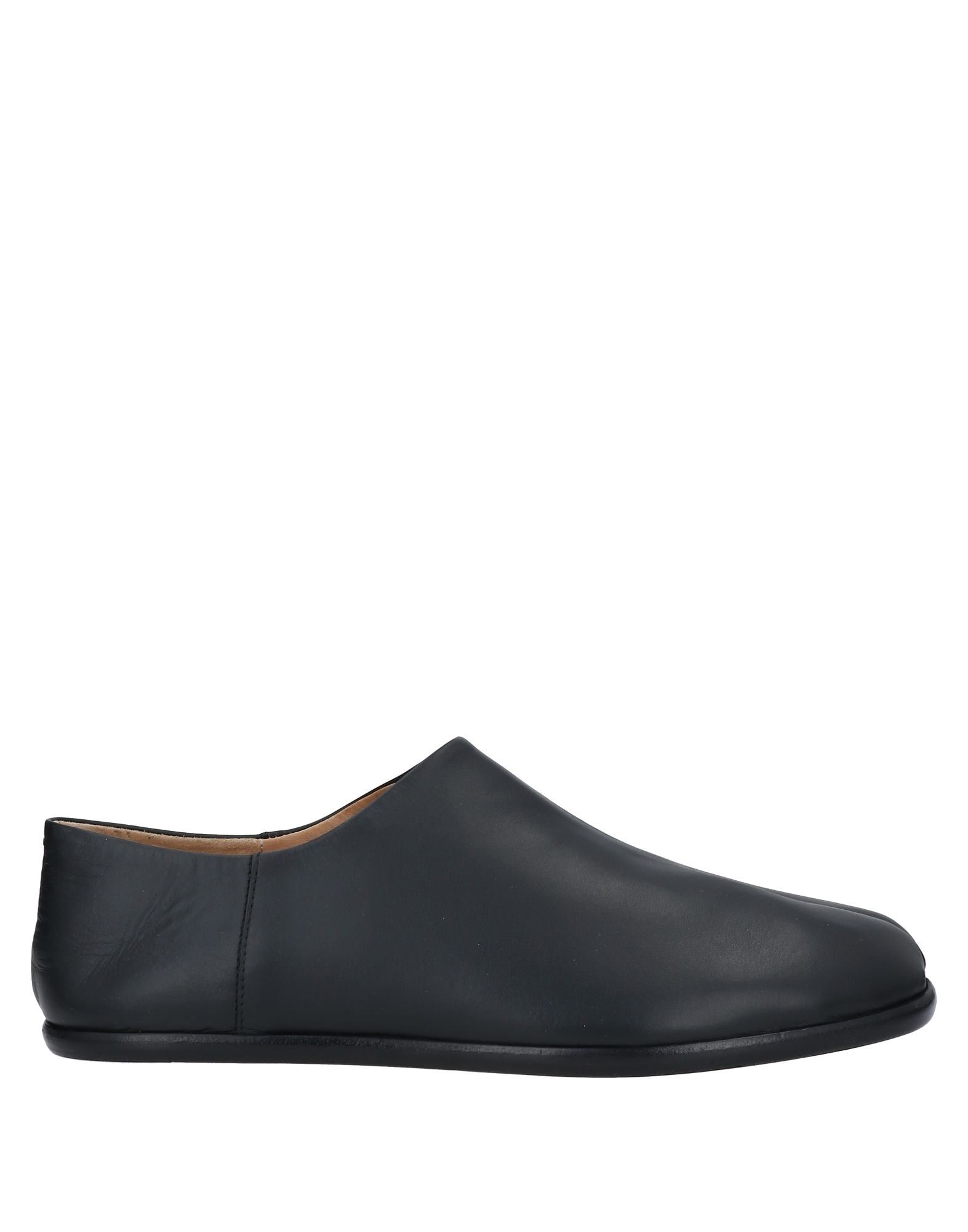 Shop Maison Margiela Man Loafers Black Size 7 Soft Leather