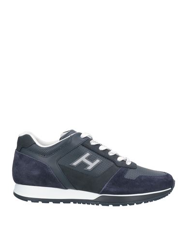 Hogan Rebel Man Sneakers Midnight Blue Size 7.5 Leather