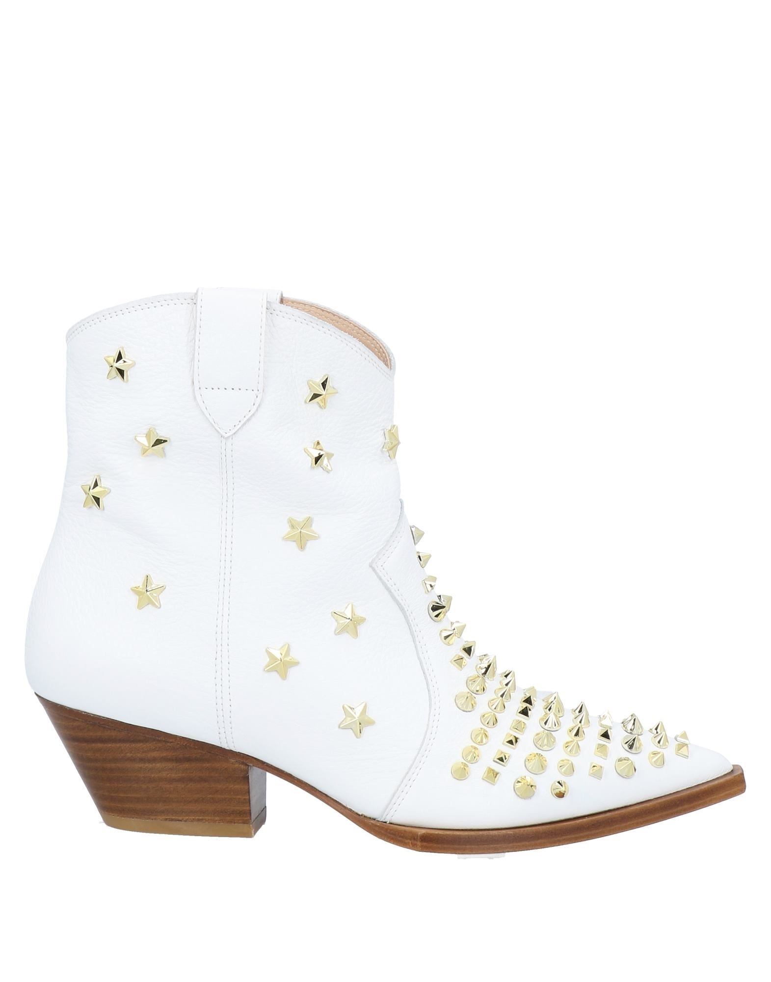 Ras Ankle Boots In White
