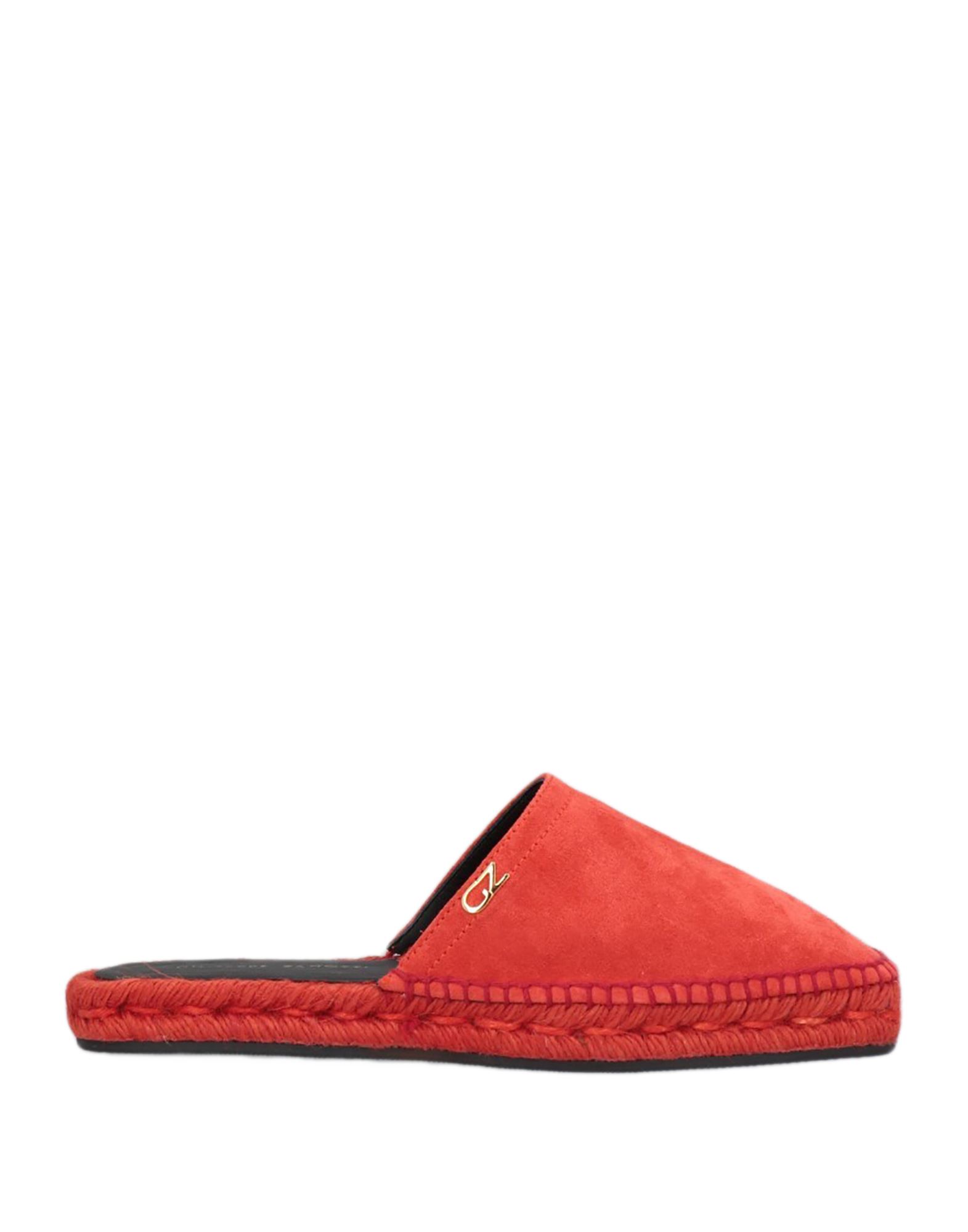Giuseppe Zanotti Woman Mules & Clogs Coral Size 7 Soft Leather In Red