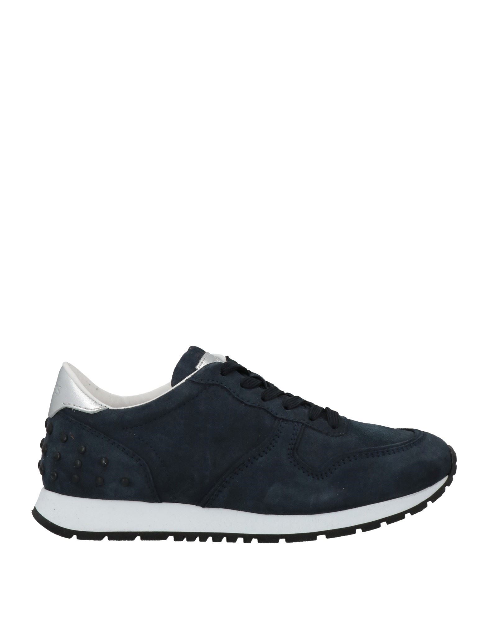 Tod's Woman Sneakers Navy Blue Size 8 Soft Leather