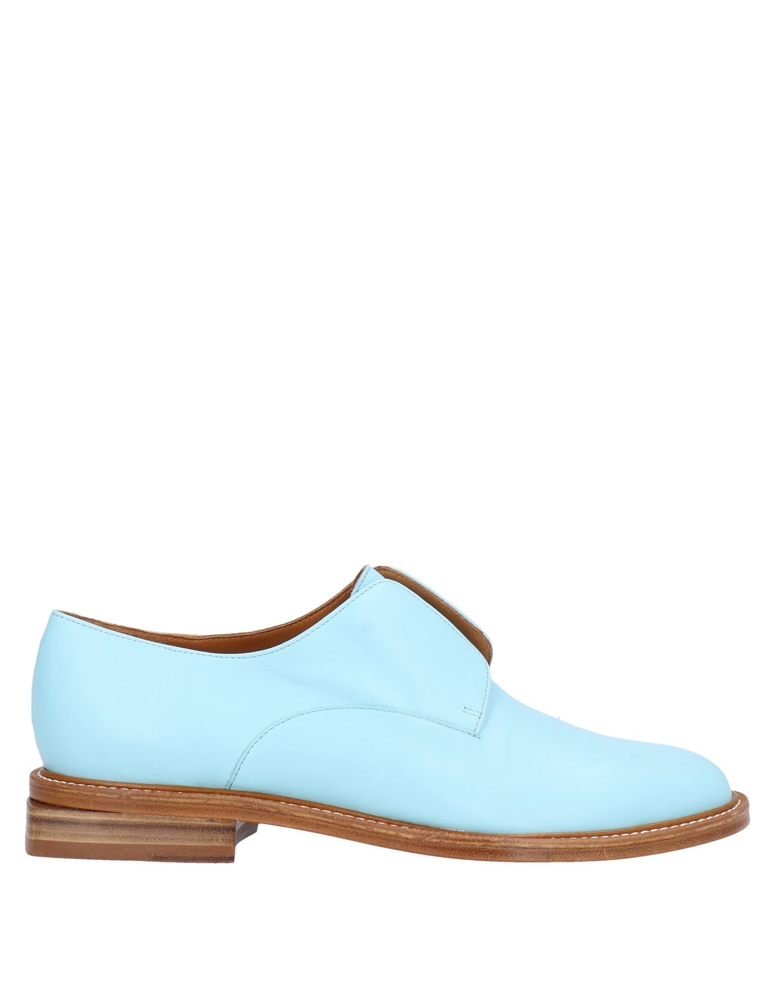 Clergerie Loafers In Sky Blue