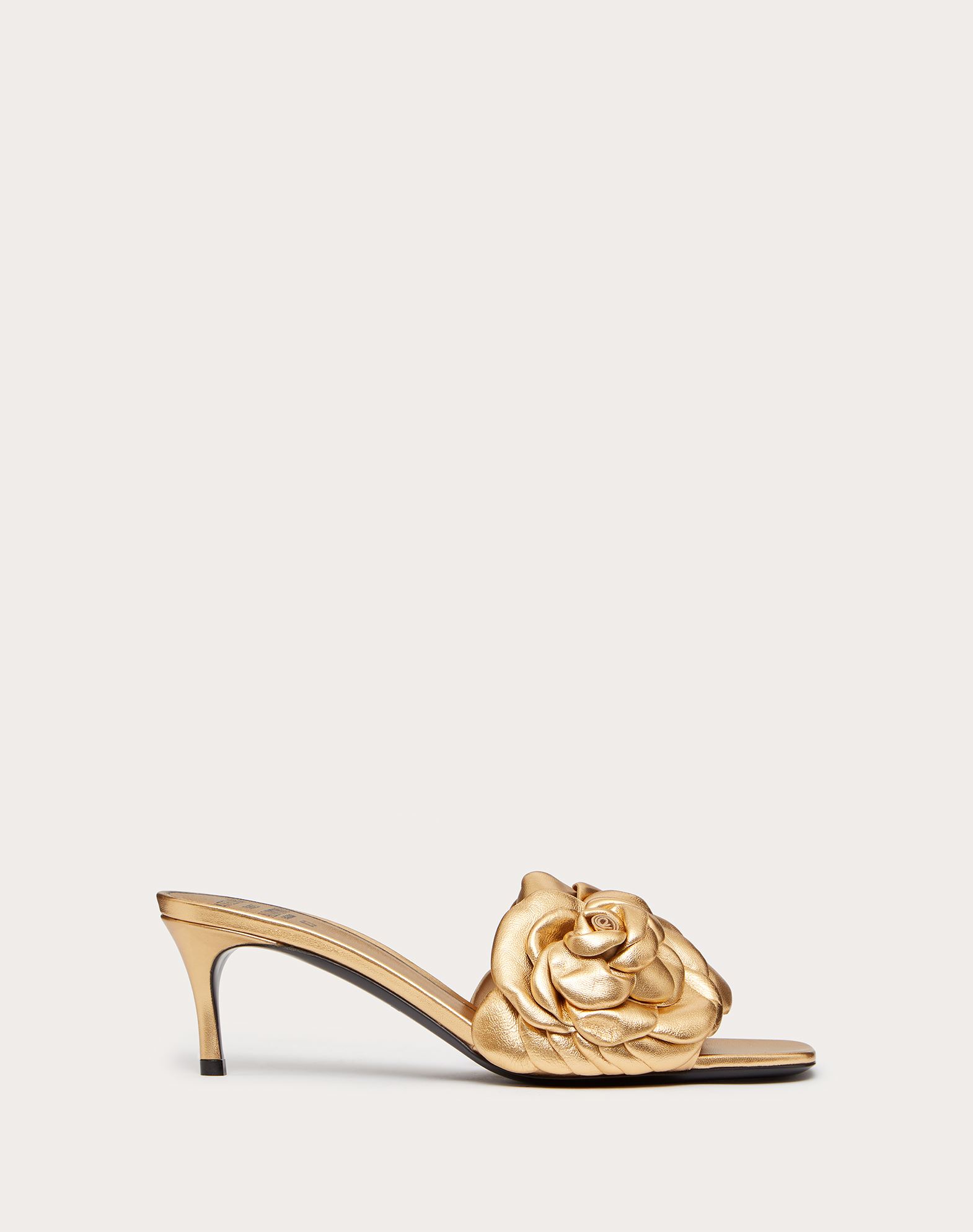 Valentino Garavani Atelier Shoes 03 Rose Edition Slide Sandal 55 Mm For Woman Valentino Online Boutique