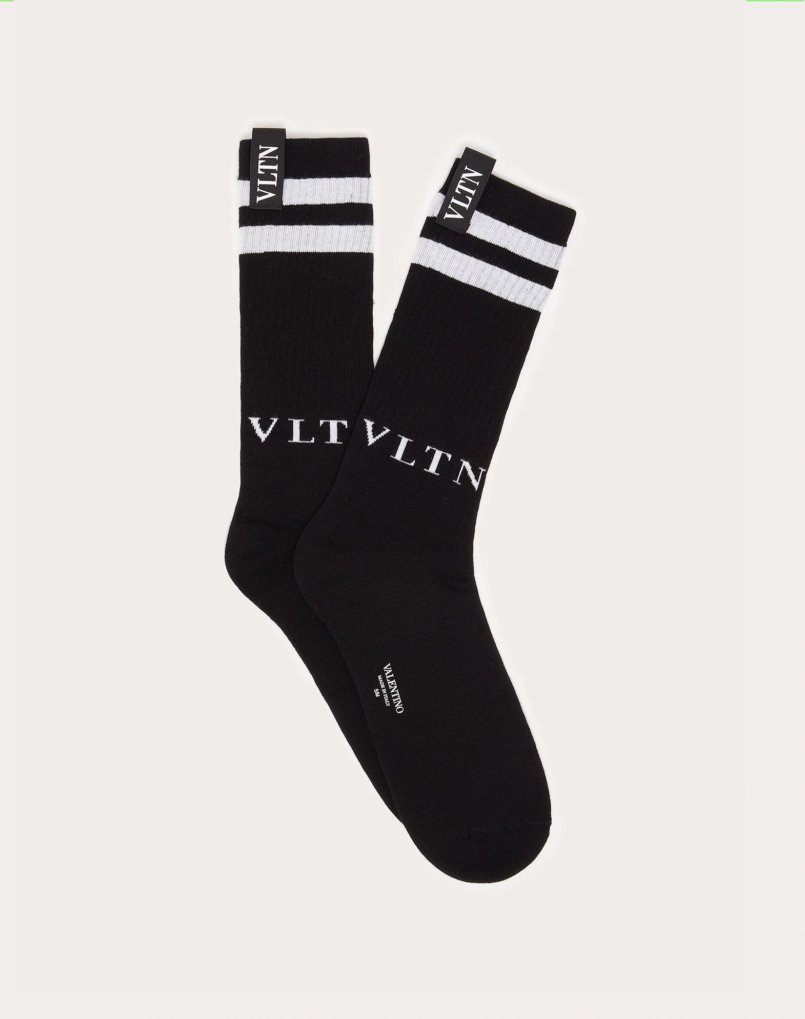 WITH VLTN LABEL AND INTARSIA Man Valentino Online Boutique