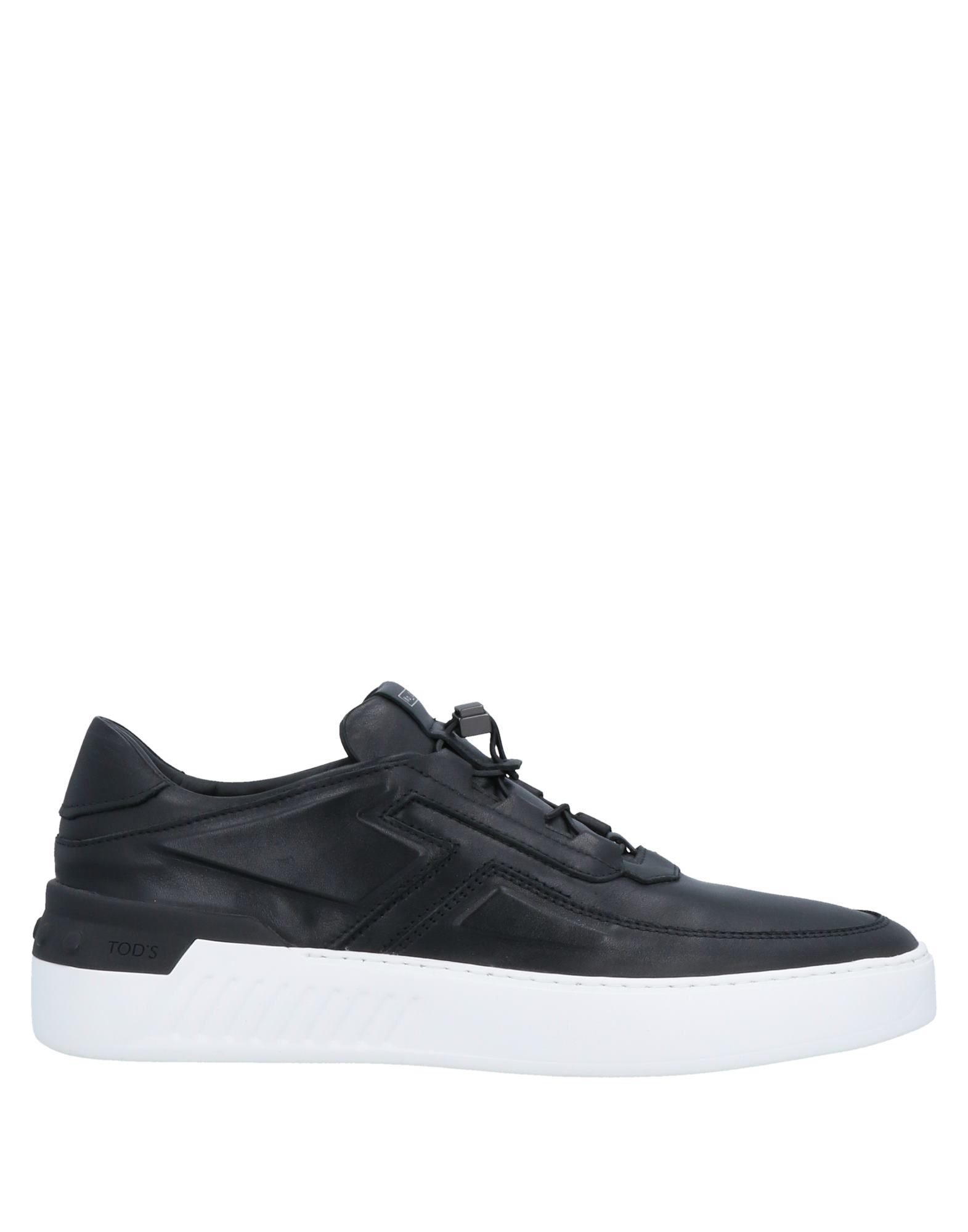 Tod's No Code Sneakers In Black