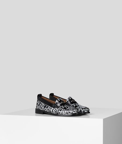 Image of Mokassino Graffiti Penny Loafers