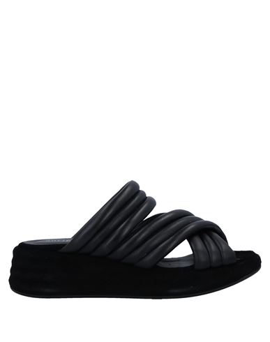 Bibi Lou Woman Sandals Black Size 6 Textile fibers