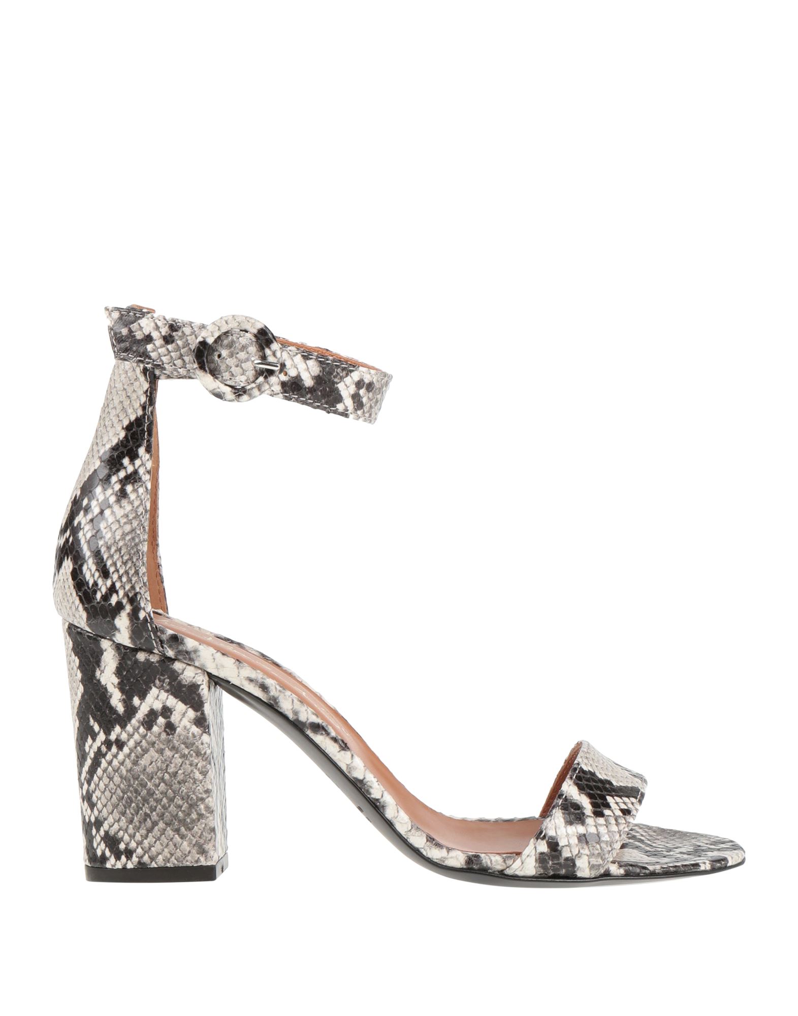 Via Roma 15 Sandals In Light Grey
