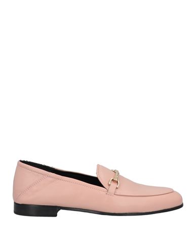 Lemaré Woman Loafers Blush Size 7 Soft Leather In Pink