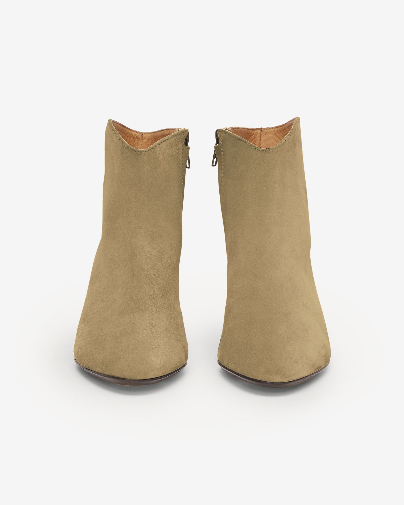 Isabel Marant Crisi Suede Ankle Boots In Brown