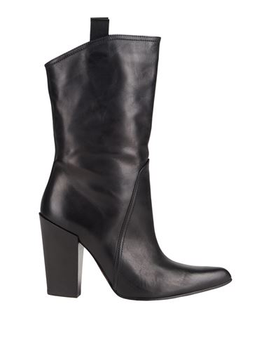Botines de caña alta Mujer Negro 36 Mujer