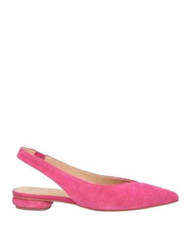 Formentini Woman Ballet Flats Fuchsia Size 6 Leather In Pink