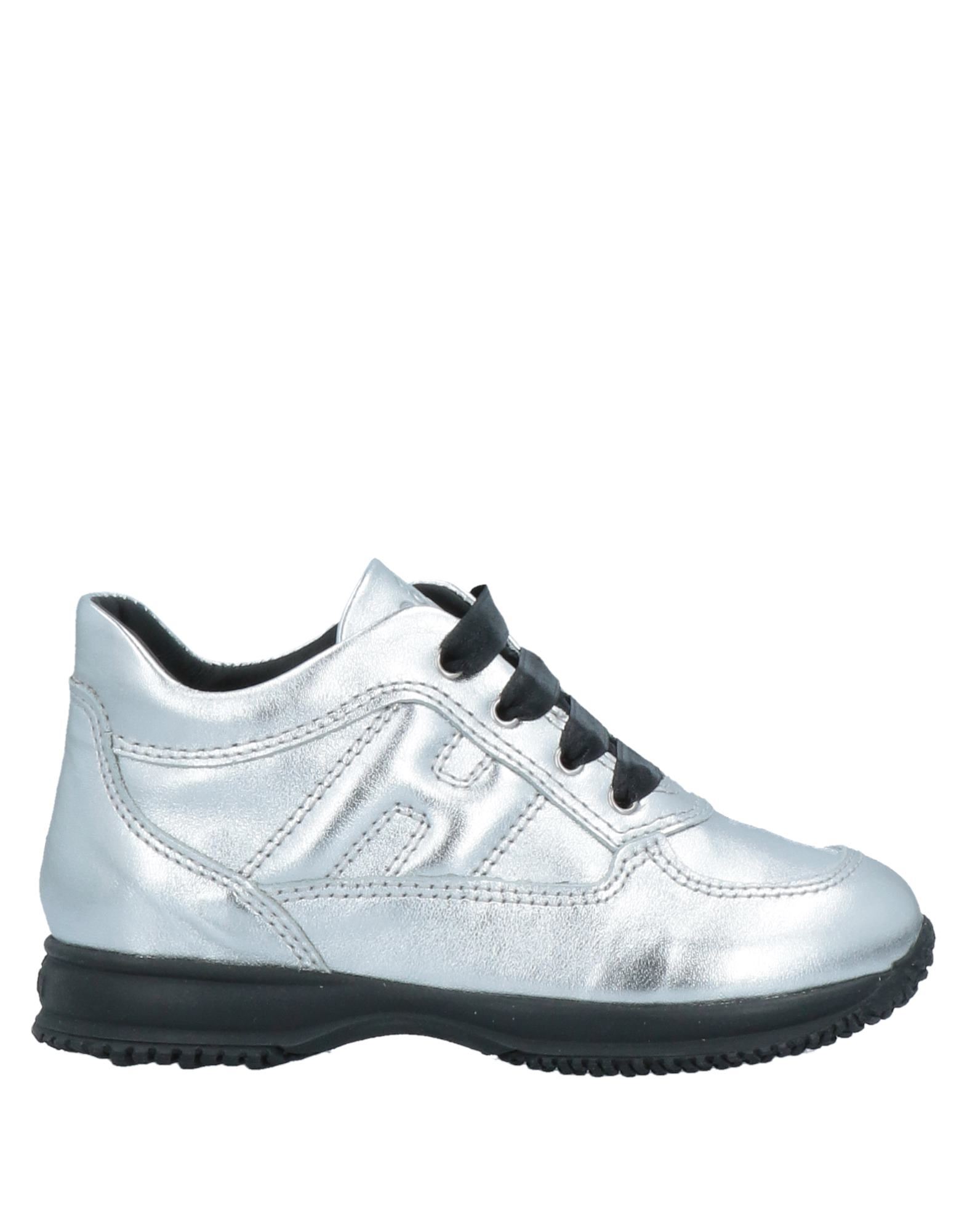 Hogan Kids' Sneakers In Silver