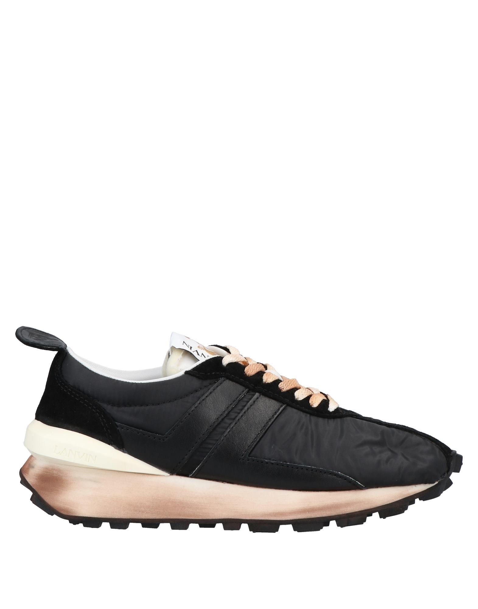 Lanvin Bumper Sneakers In Black