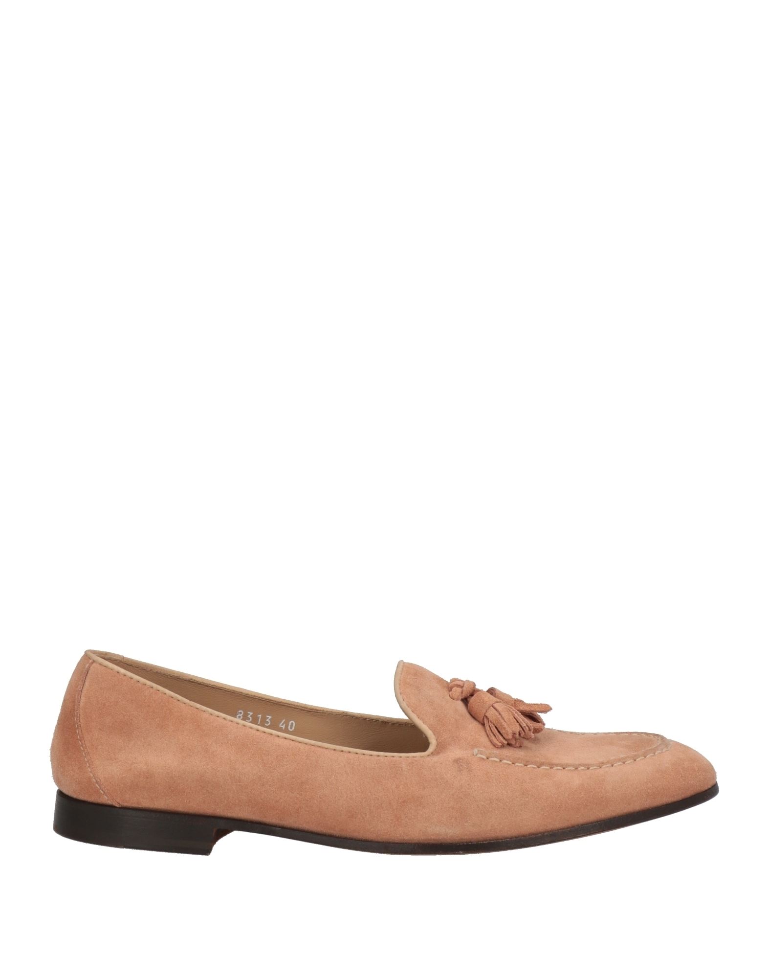 Doucal's Loafers In Salmon Pink
